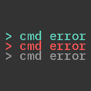 cmd error