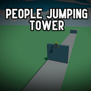 People Jumping Tower